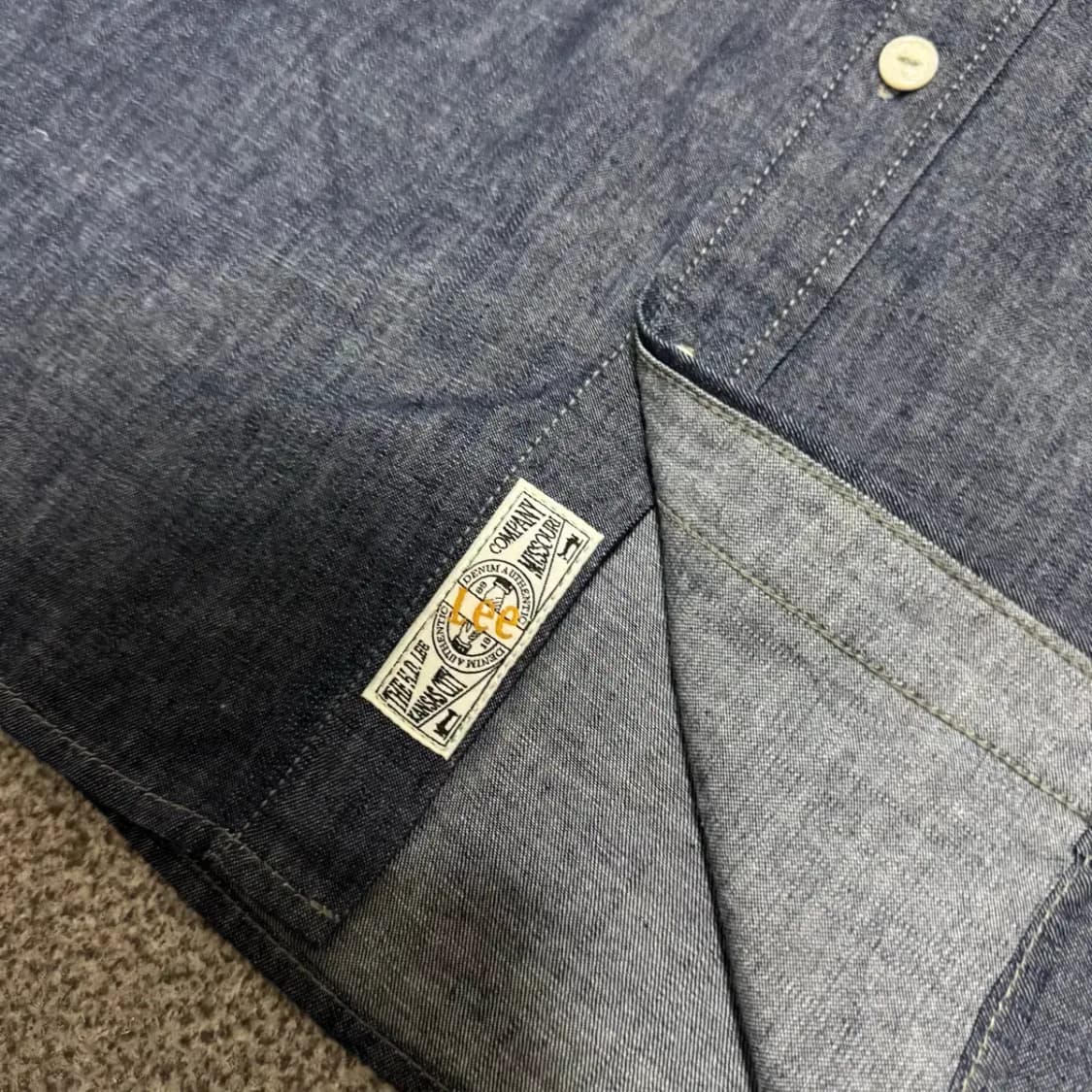 L Lee 리 데님 반팔 셔츠 상품이미지3