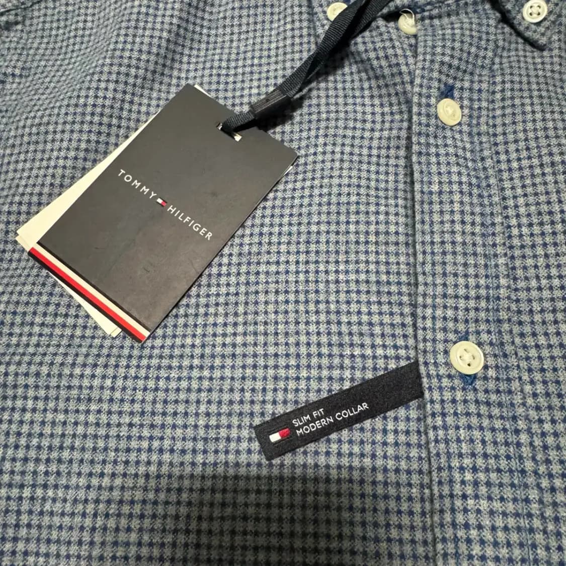Xs 타미힐피거 체크 셔츠 상품이미지3