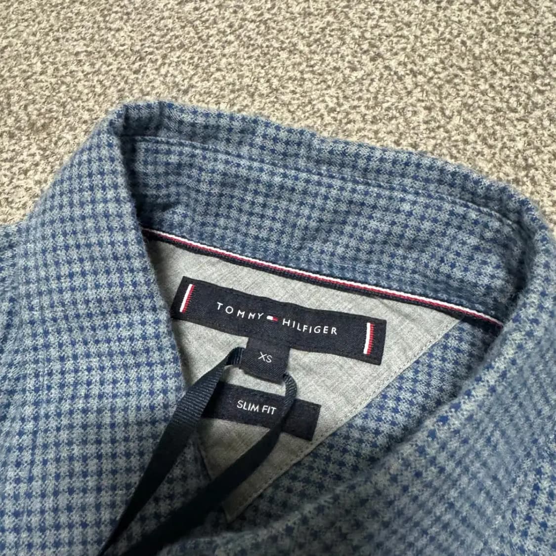 Xs 타미힐피거 체크 셔츠 상품이미지4