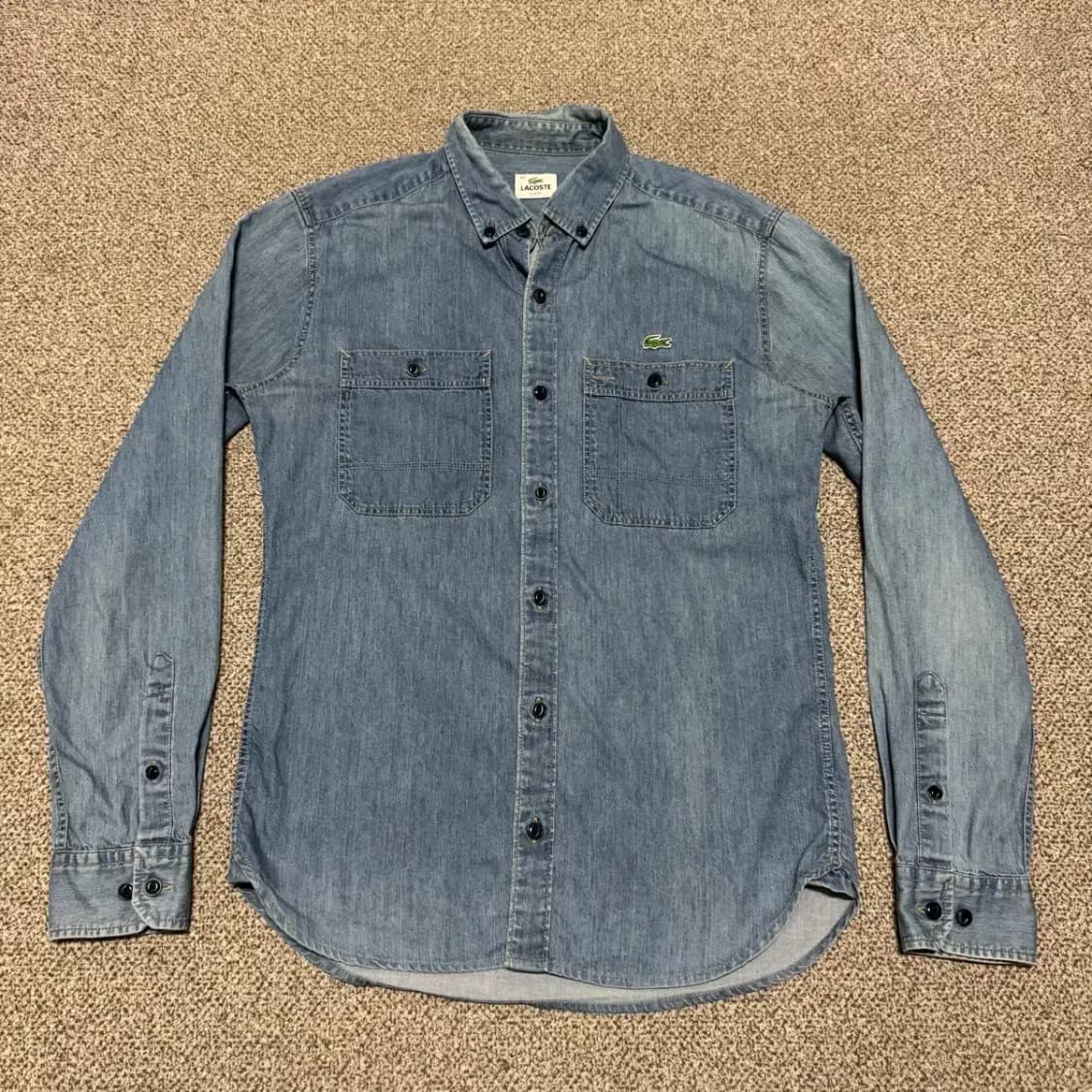 38 라코스테 데님 셔츠 상품이미지1