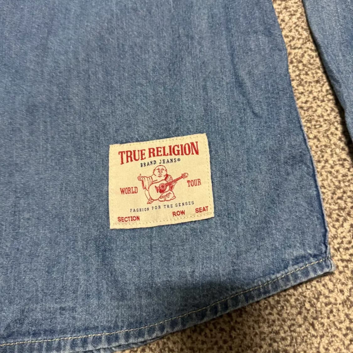 XL 트루릴리젼 데님 셔츠 상품이미지8