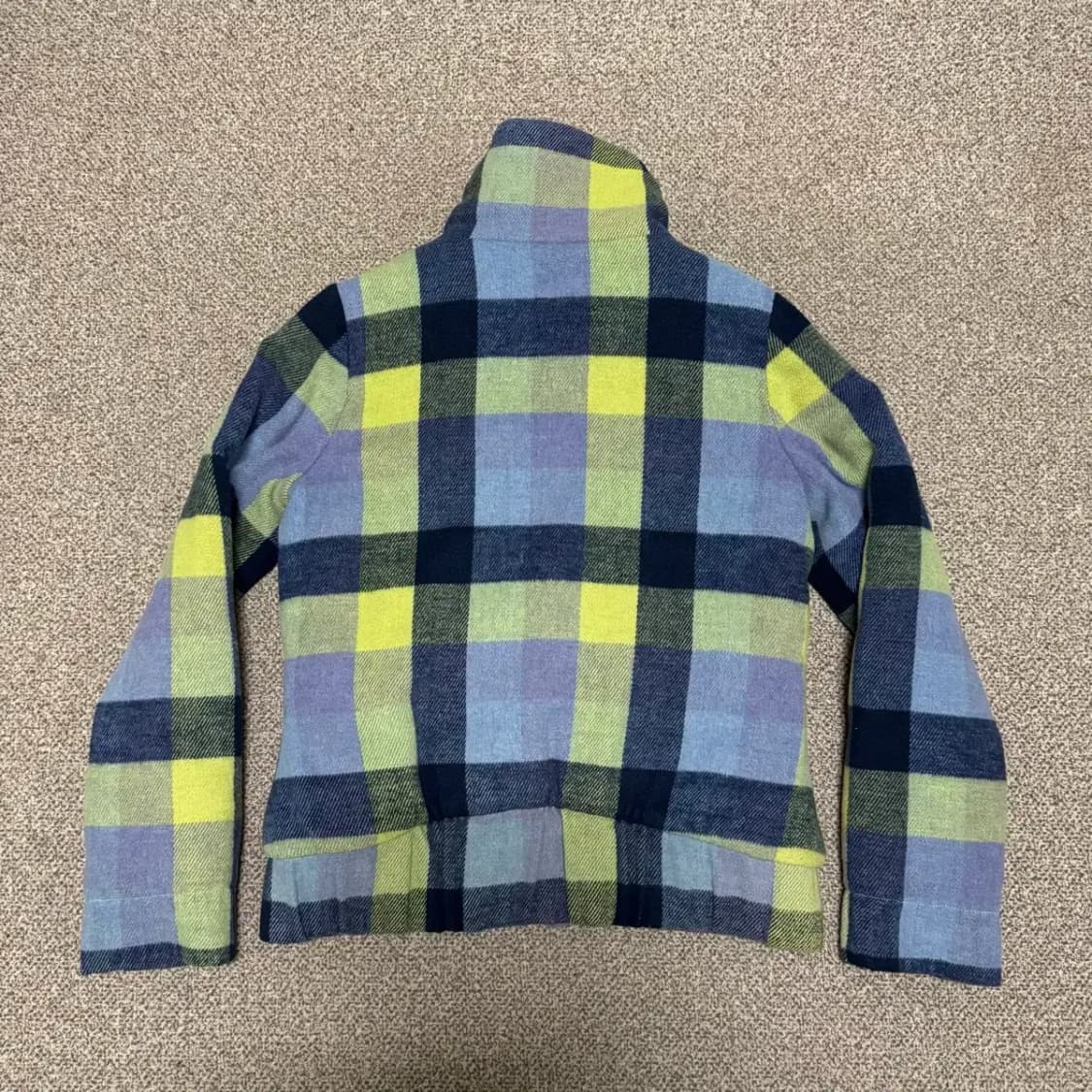 90 아디다스 체크 점퍼 여성 상품이미지5