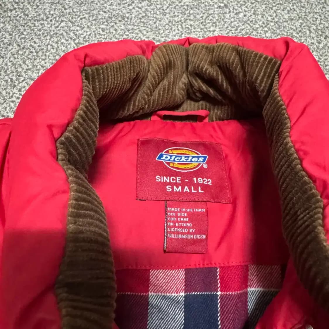 S 디키즈 조끼 패딩 상품이미지3