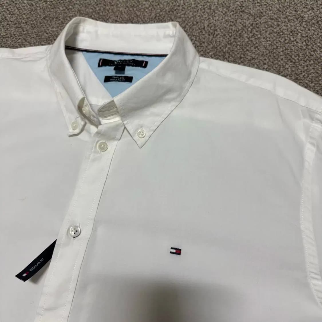 XL 타미힐피거 화이트 셔츠 상품이미지2