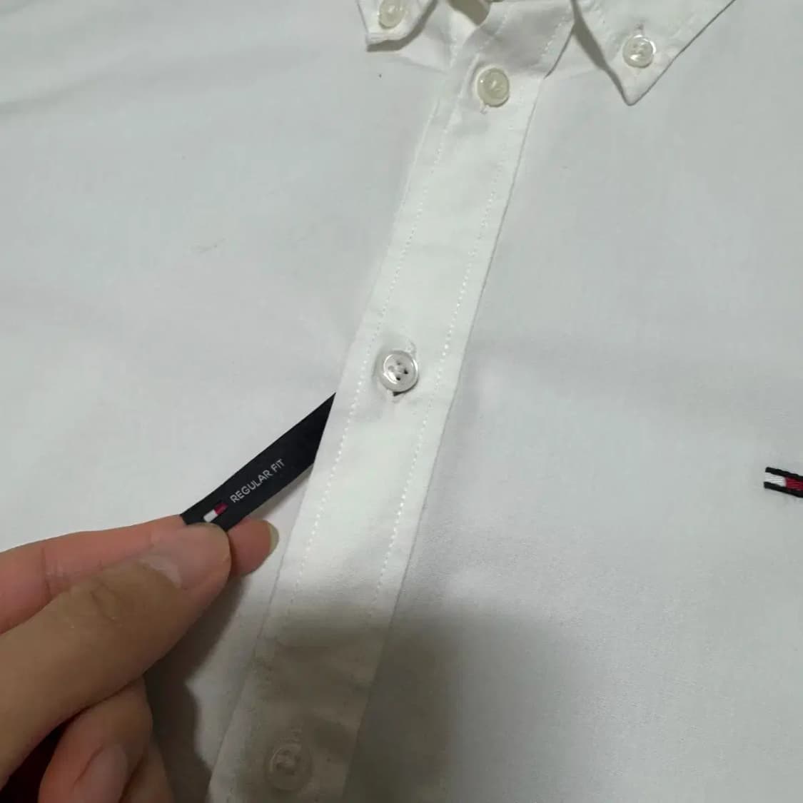 XL 타미힐피거 화이트 셔츠 상품이미지3