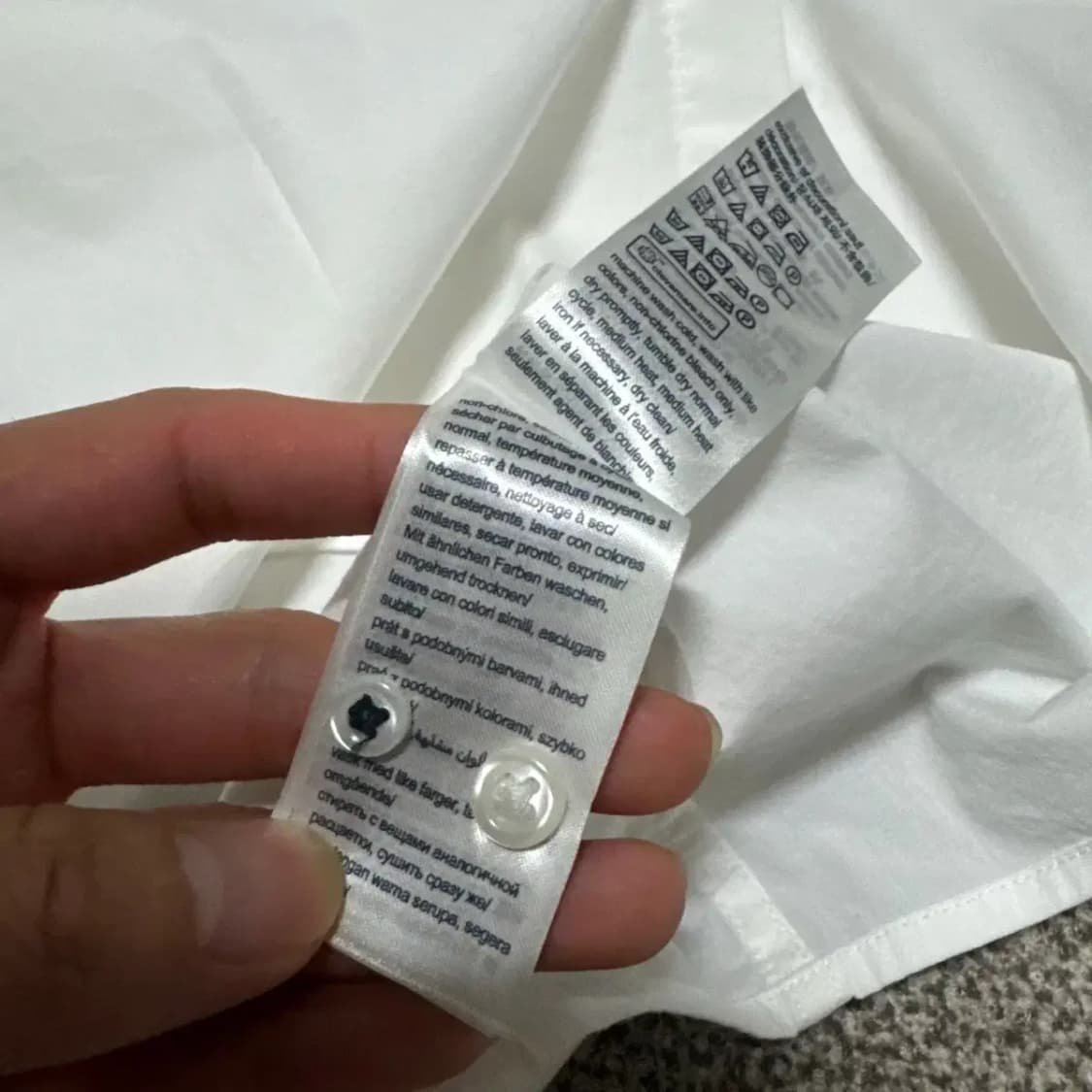 XL 타미힐피거 화이트 셔츠 상품이미지7