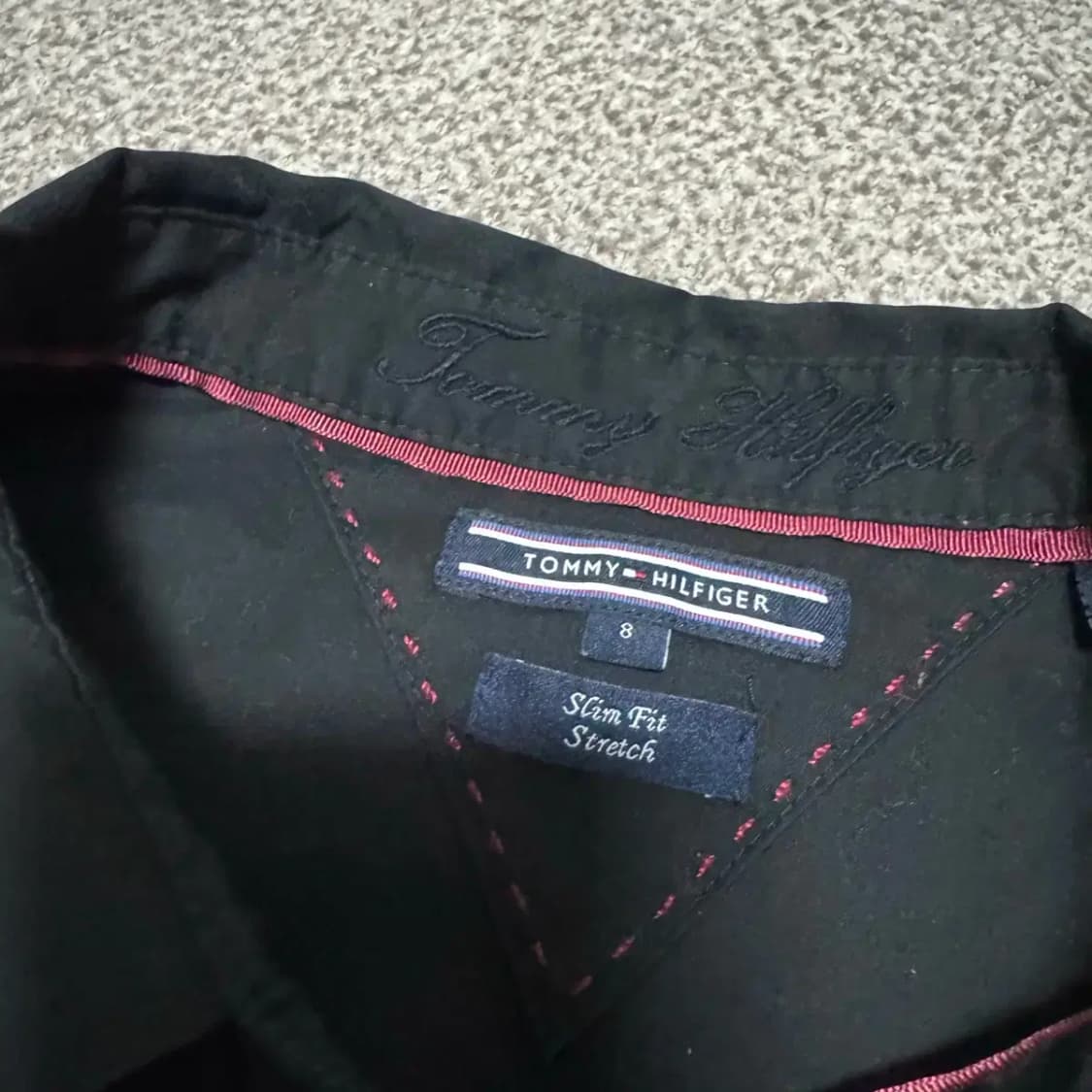 8 타미힐피거 블랙 셔츠 상품이미지3