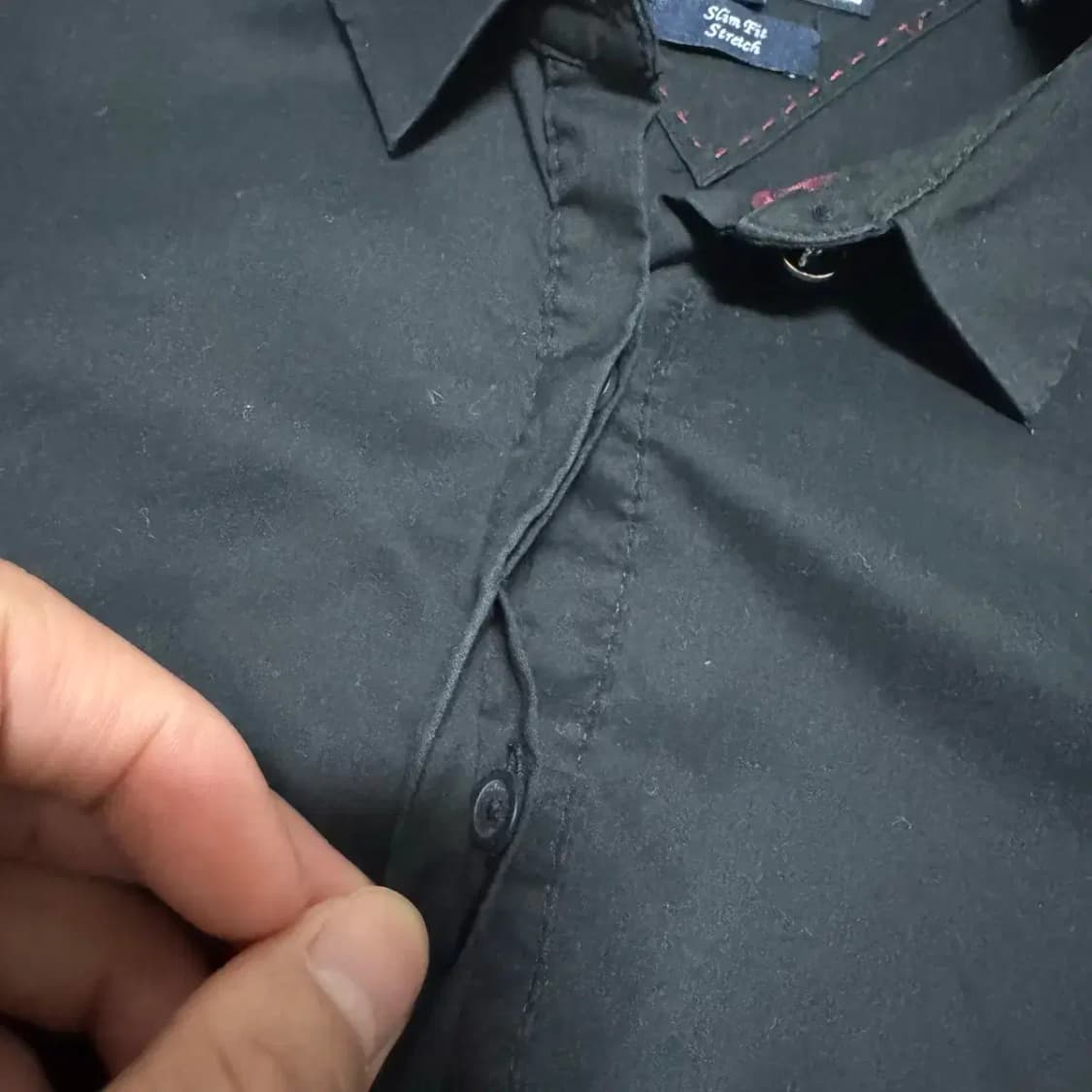 8 타미힐피거 블랙 셔츠 상품이미지4