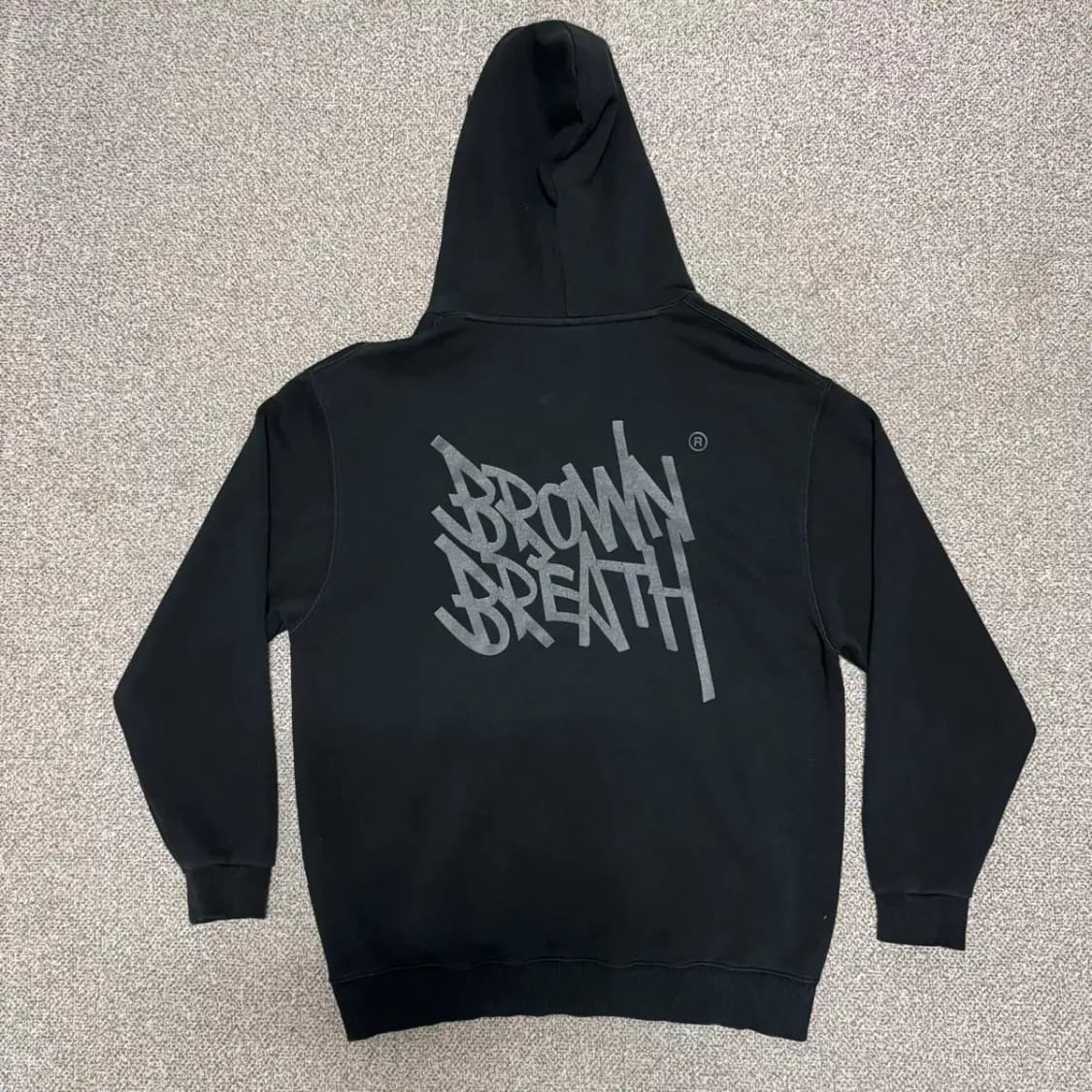 M 브라운브레스 후드티 상품이미지1