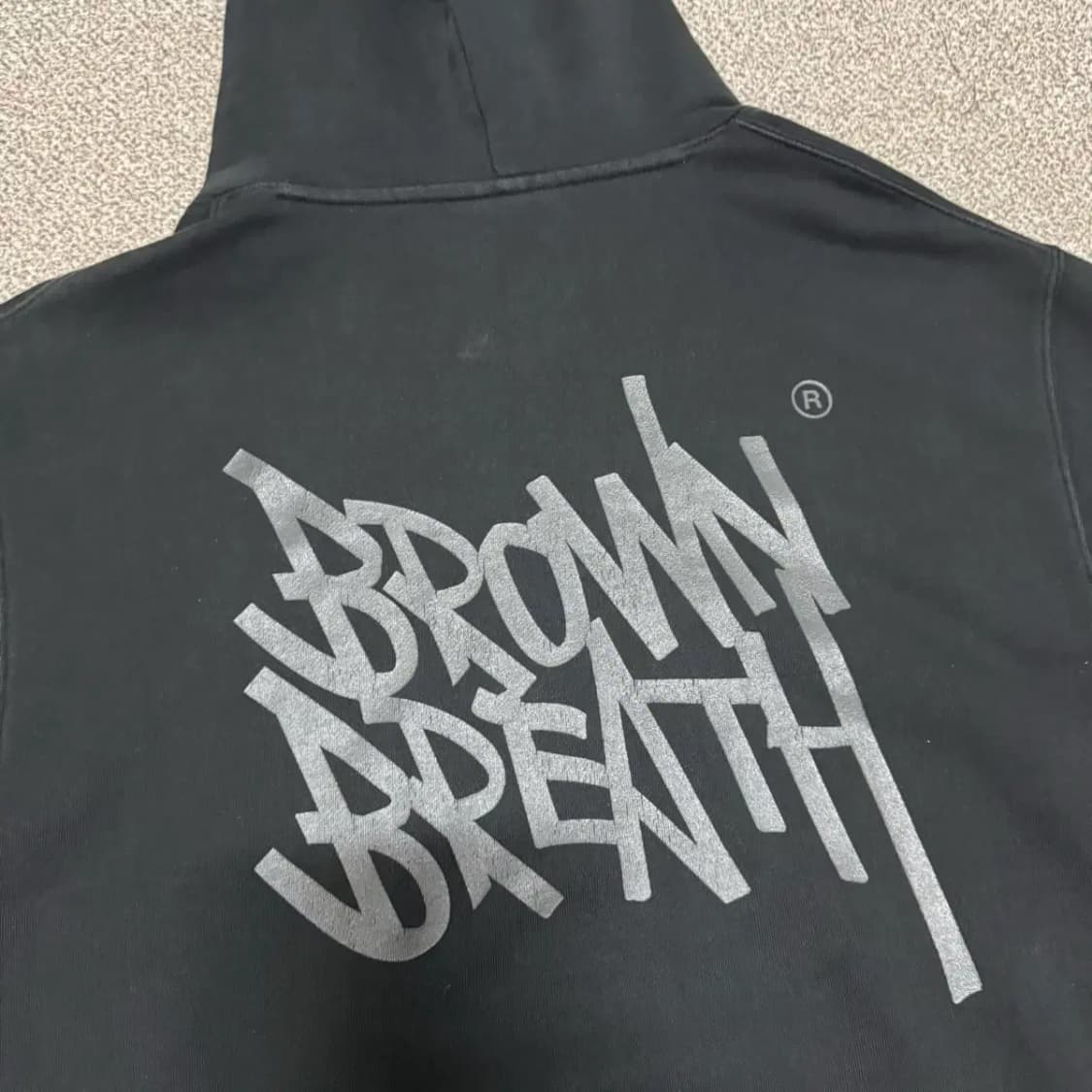 M 브라운브레스 후드티 상품이미지2