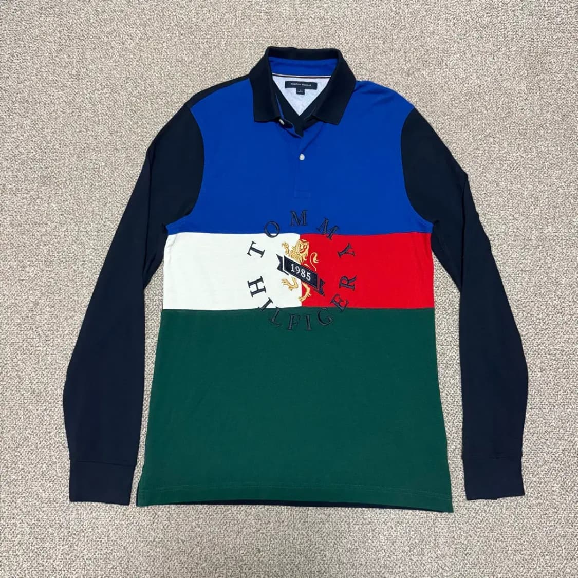 M 타미힐피거 긴팔 카라티 상품이미지1