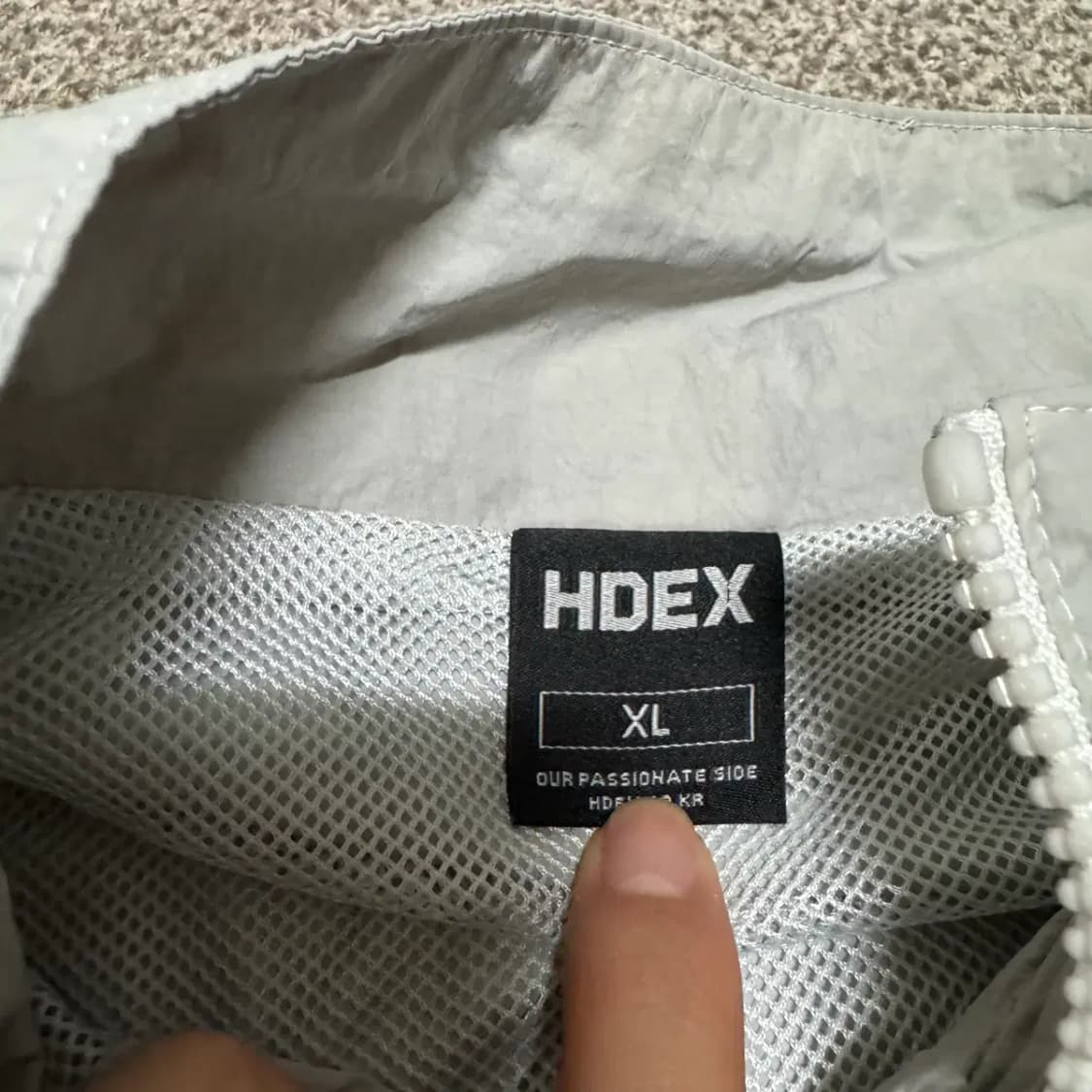 XL 에이치덱스 hdex 바람막이 상품이미지4