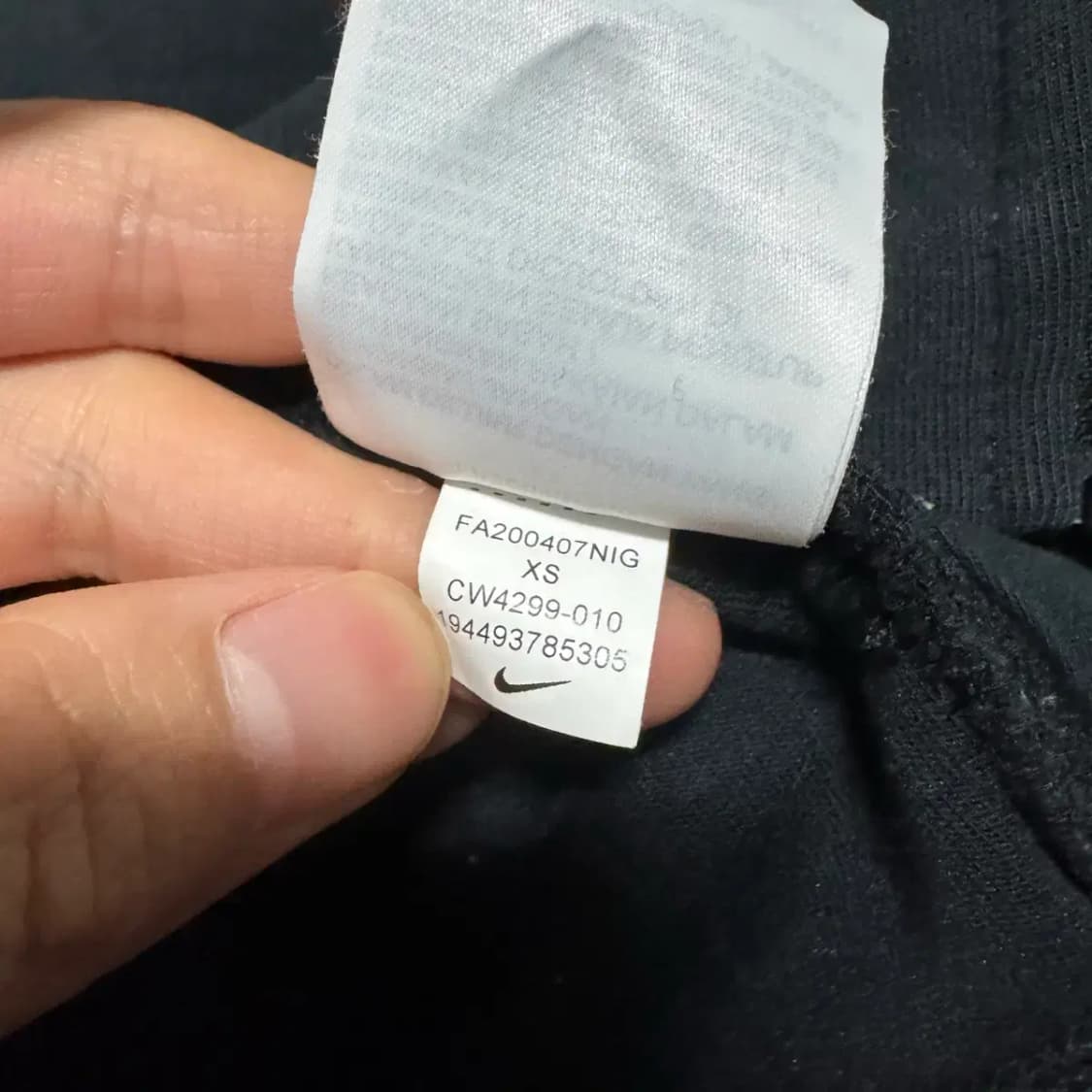 Xs 나이키 테크 후드집업 여성 상품이미지5