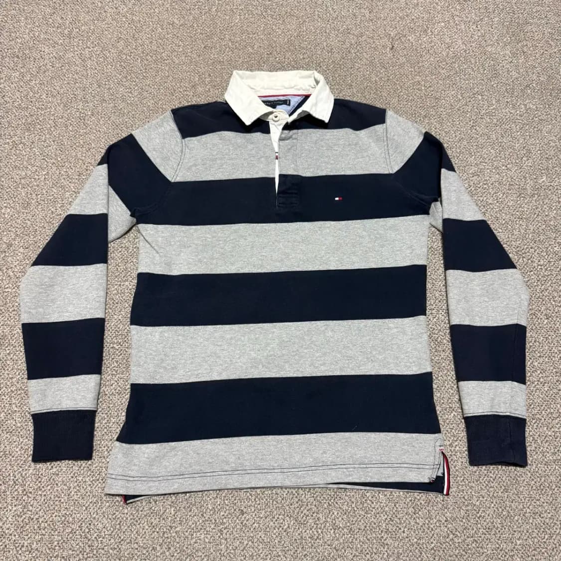 S 타미힐피거 긴팔 카라티 상품이미지1