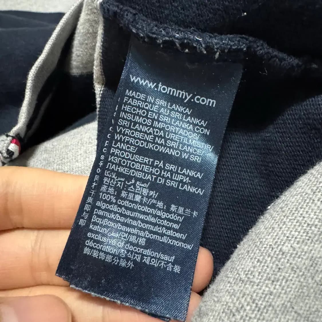 S 타미힐피거 긴팔 카라티 상품이미지5