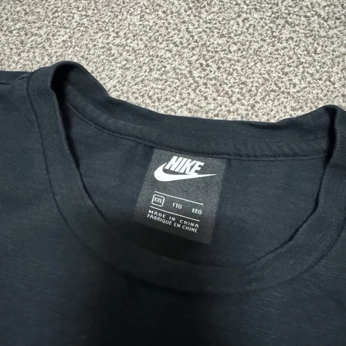Xxl 나이키 월드투어 블랙 긴팔 상품이미지3