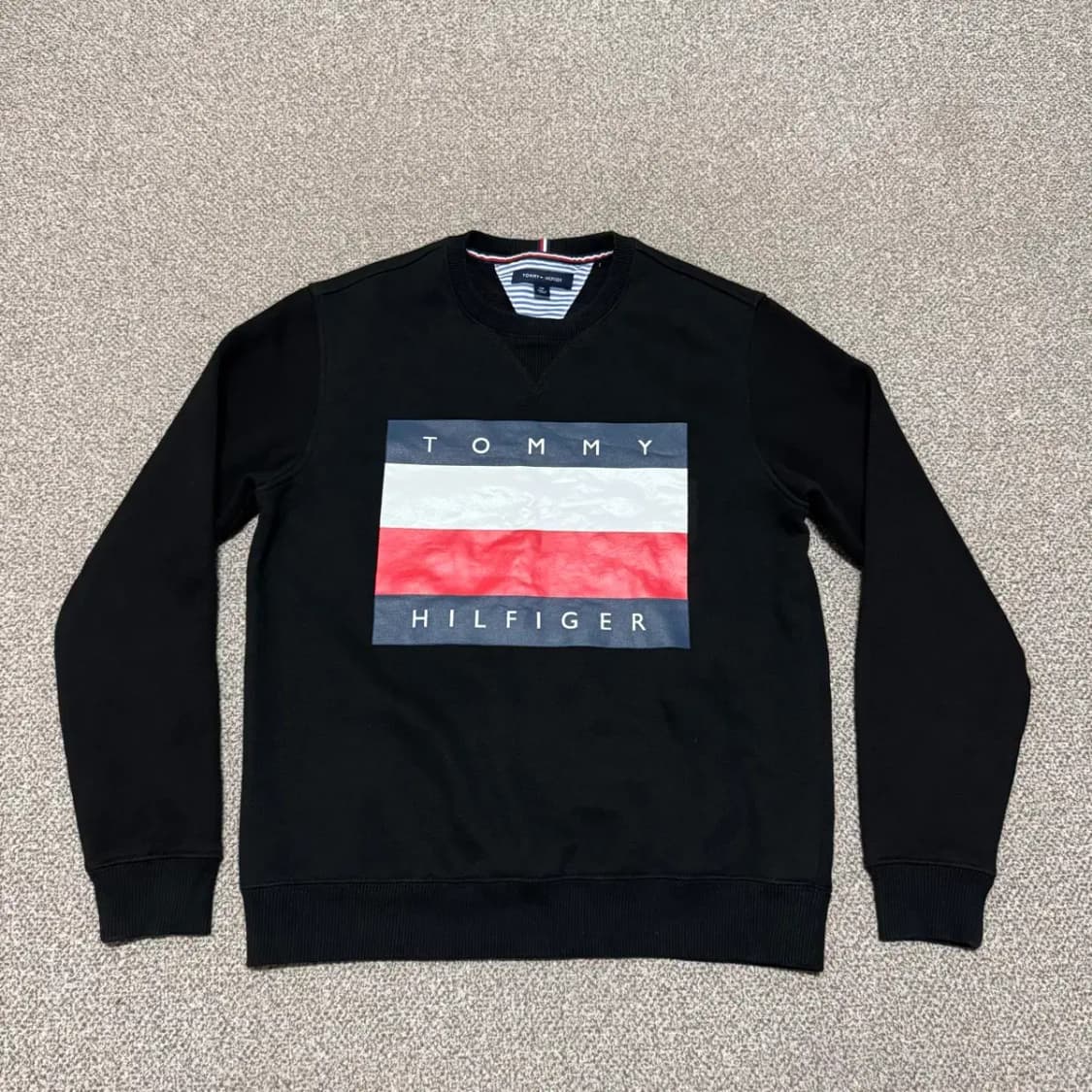 S 타미힐피거 빅로고 맨투맨 상품이미지1