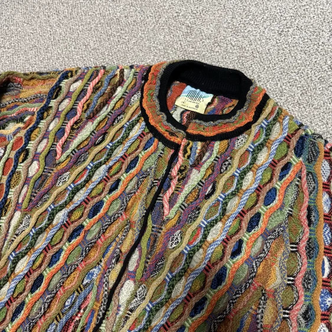 림노스 케이블 니트 집업 가디건 상품이미지2