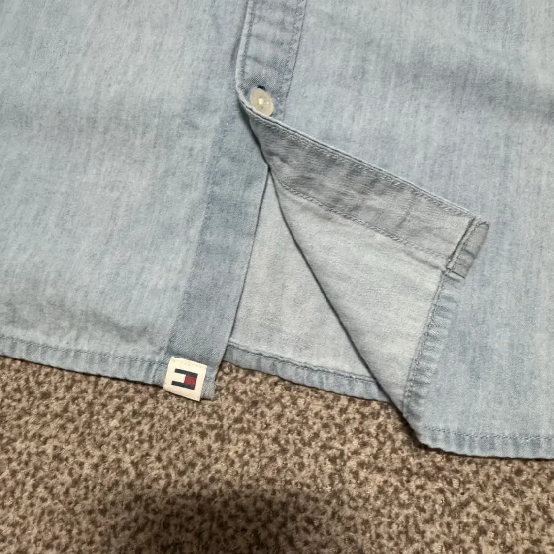 176 타미힐피거 데님 셔츠 상품이미지2