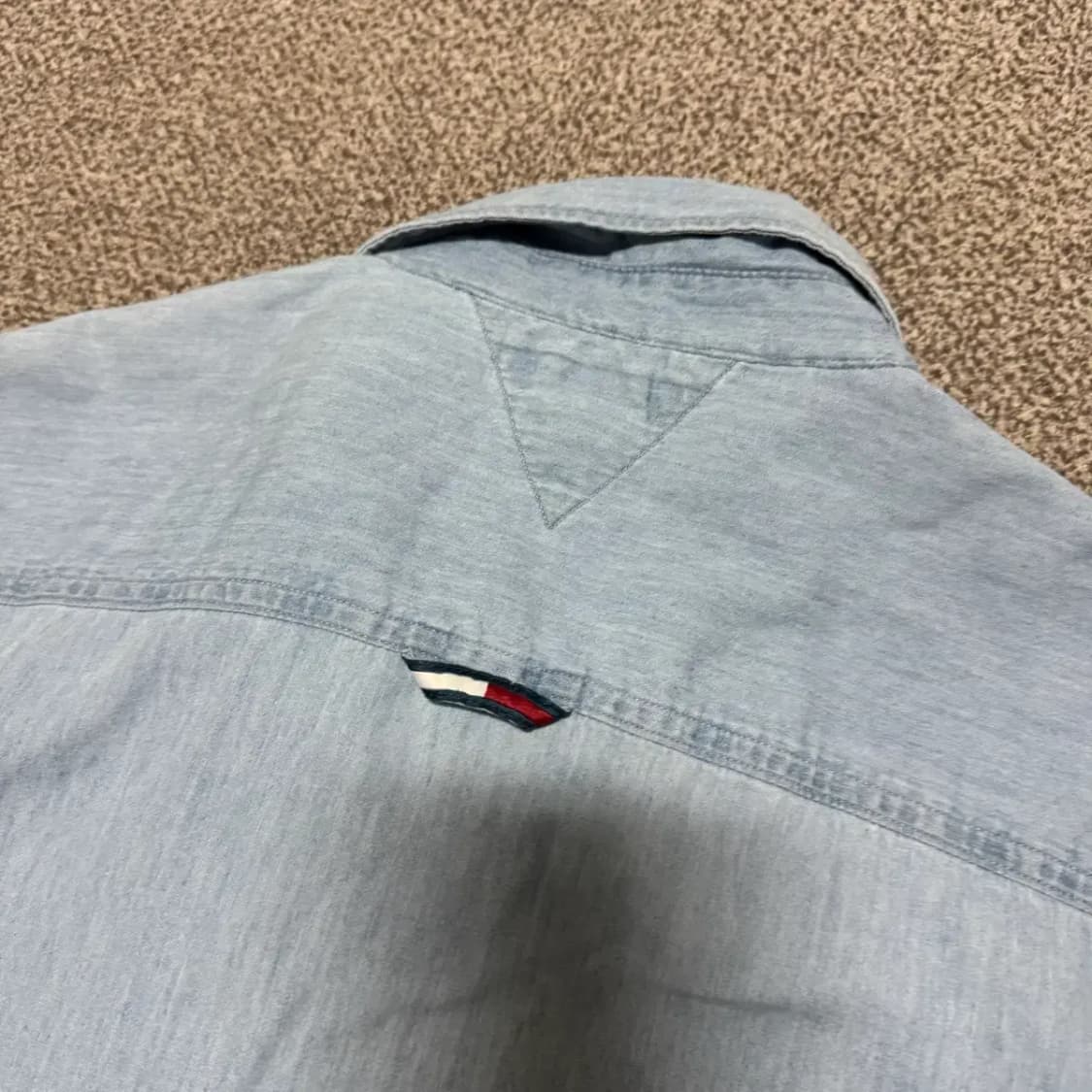 176 타미힐피거 데님 셔츠 상품이미지8