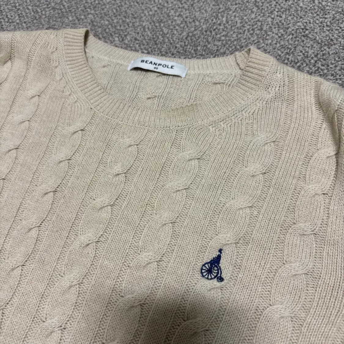 90 빈폴 케이블 울 니트 상품이미지2