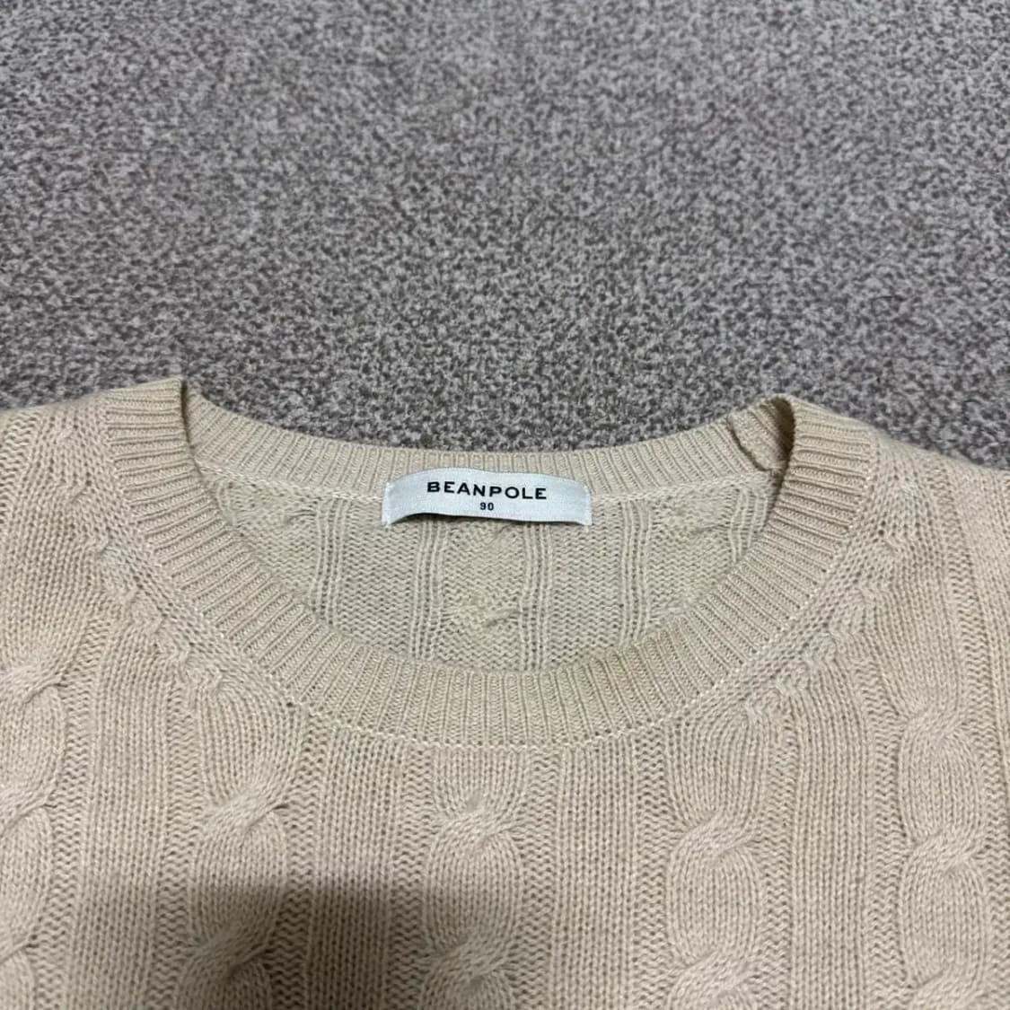 90 빈폴 케이블 울 니트 상품이미지3
