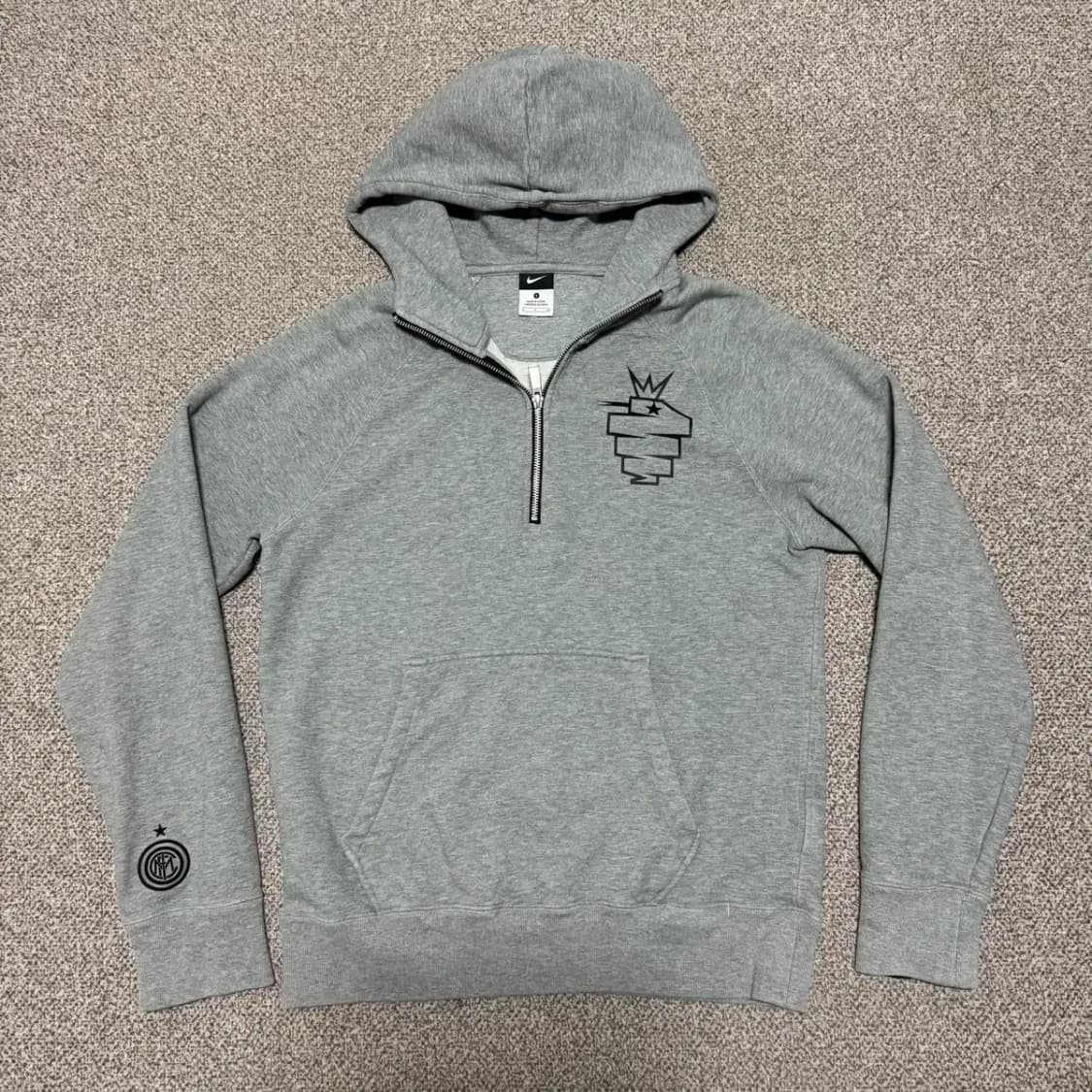 95 나이키 인터밀란 반집업 후드티 상품이미지1