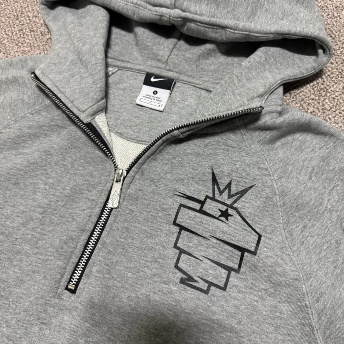 95 나이키 인터밀란 반집업 후드티 상품이미지2