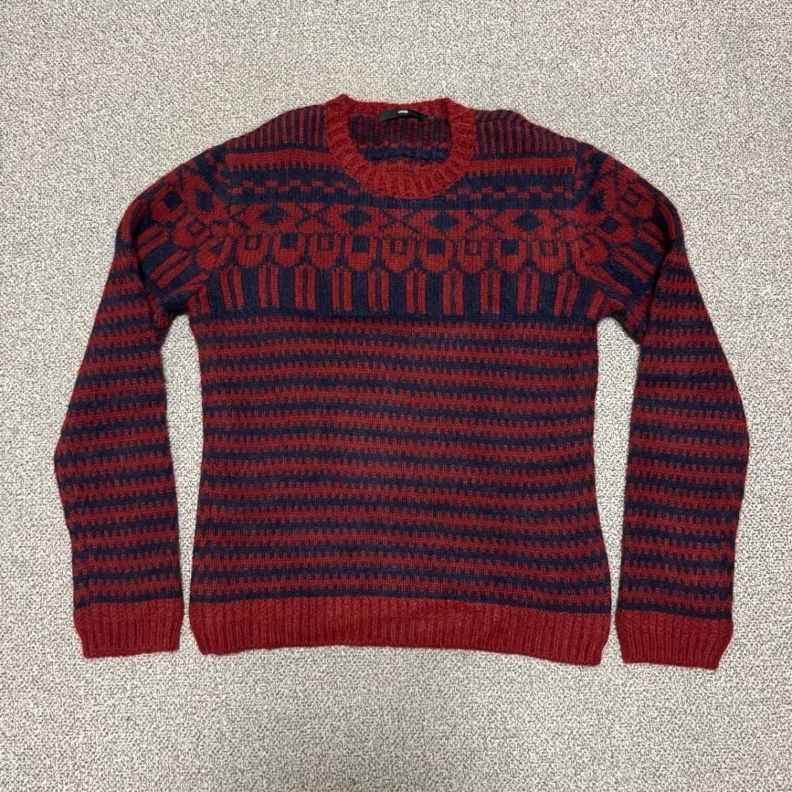 100 시스템 한섬 울 니트 스웨터 상품이미지1