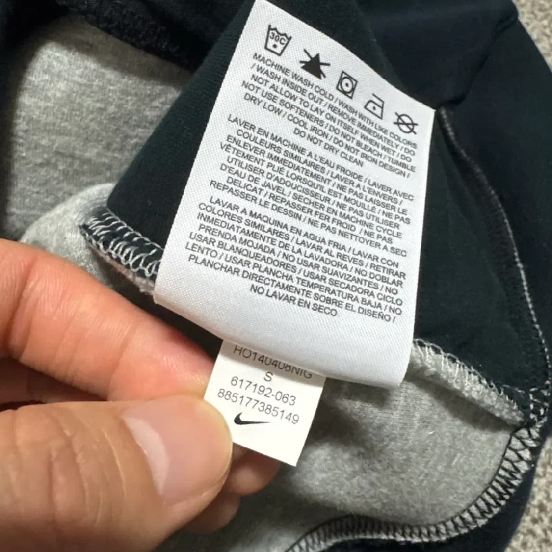 S 나이키 테크플리스 집업 여성 상품이미지4