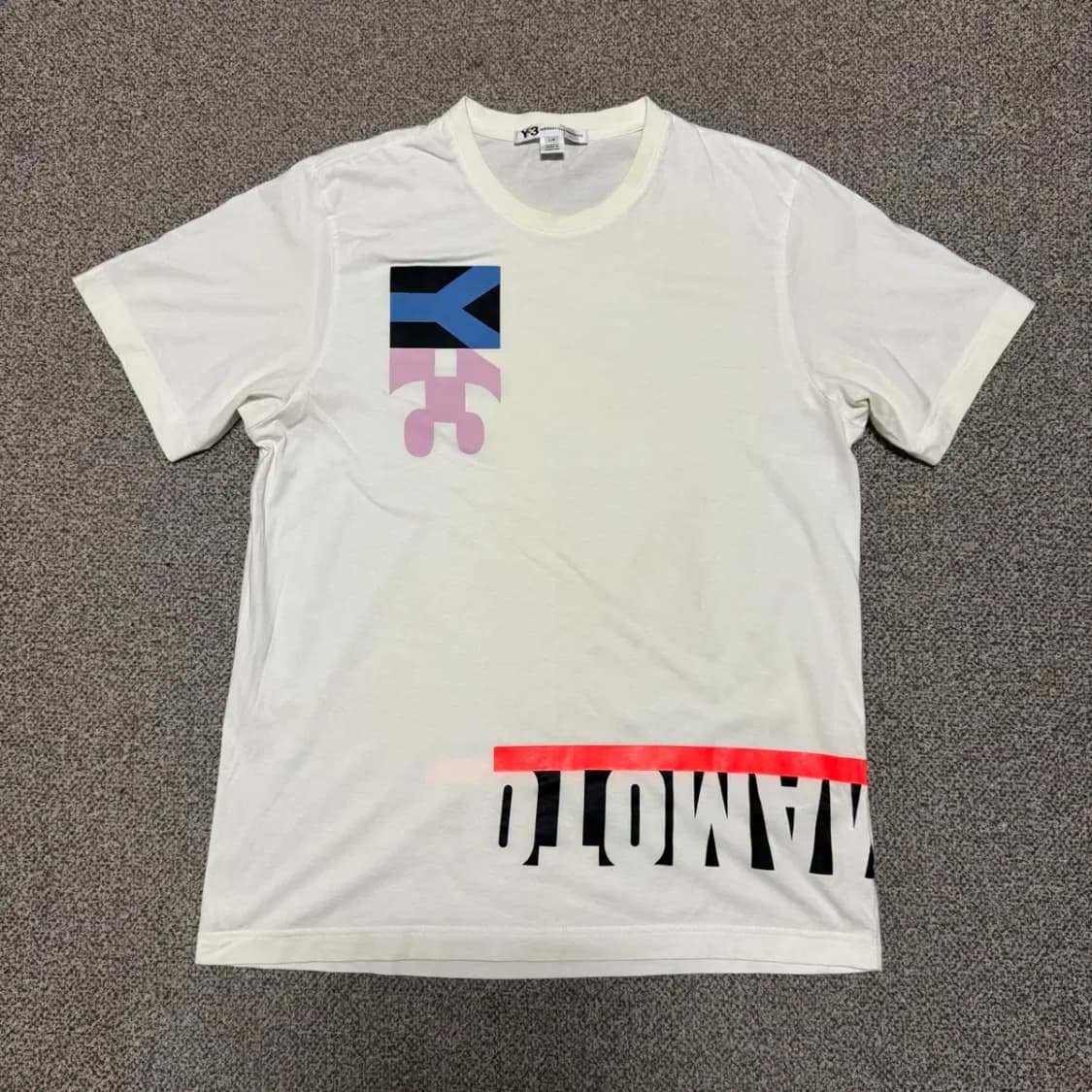 L 요지야마모토 반팔 상품이미지1