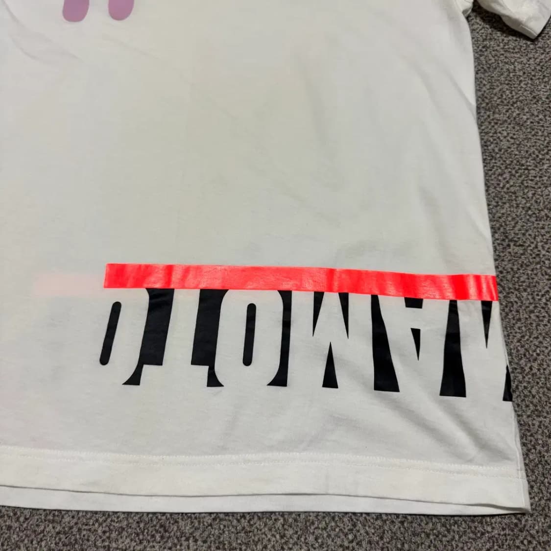 L 요지야마모토 반팔 상품이미지4