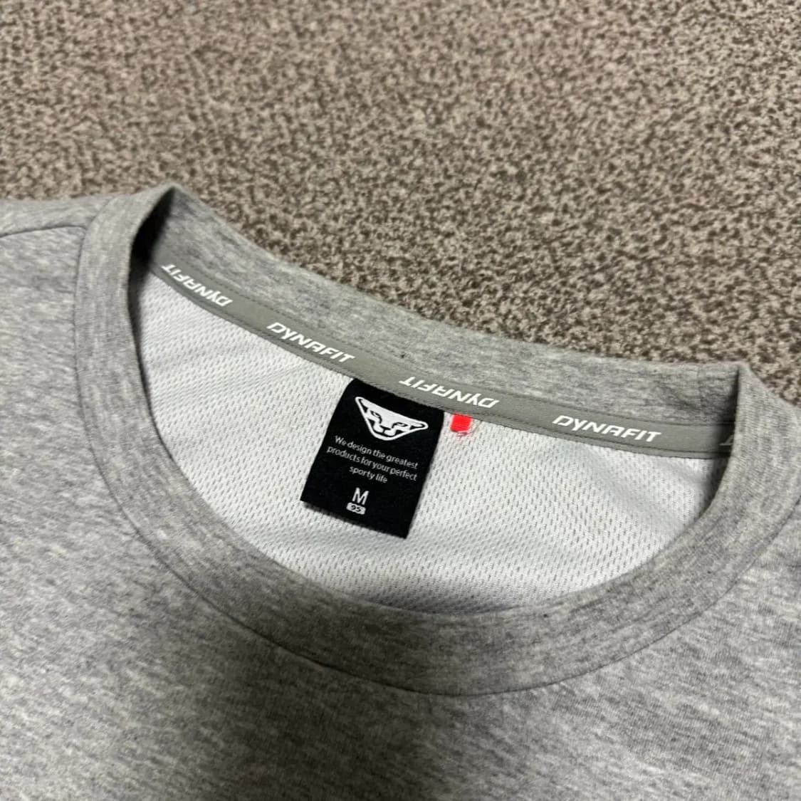 95 다이나핏 반팔 티셔츠 그레이 상품이미지3