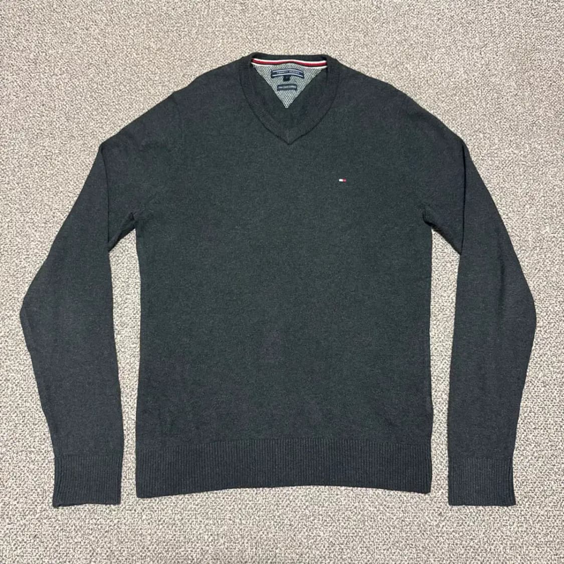 S 타미힐피거 피마코튼 캐시미어 니트 상품이미지1