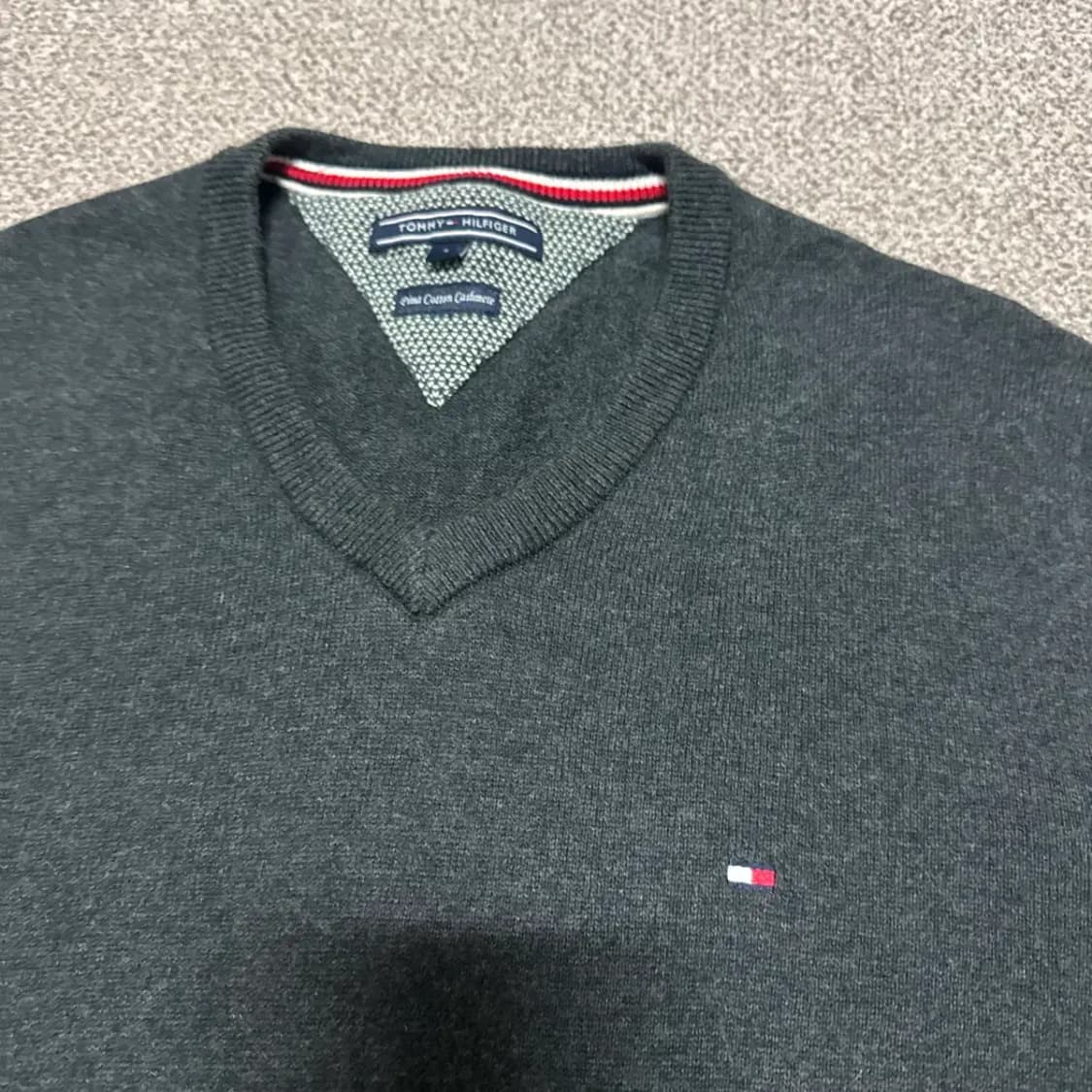 S 타미힐피거 피마코튼 캐시미어 니트 상품이미지2