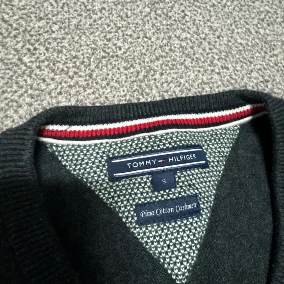 S 타미힐피거 피마코튼 캐시미어 니트 상품이미지3