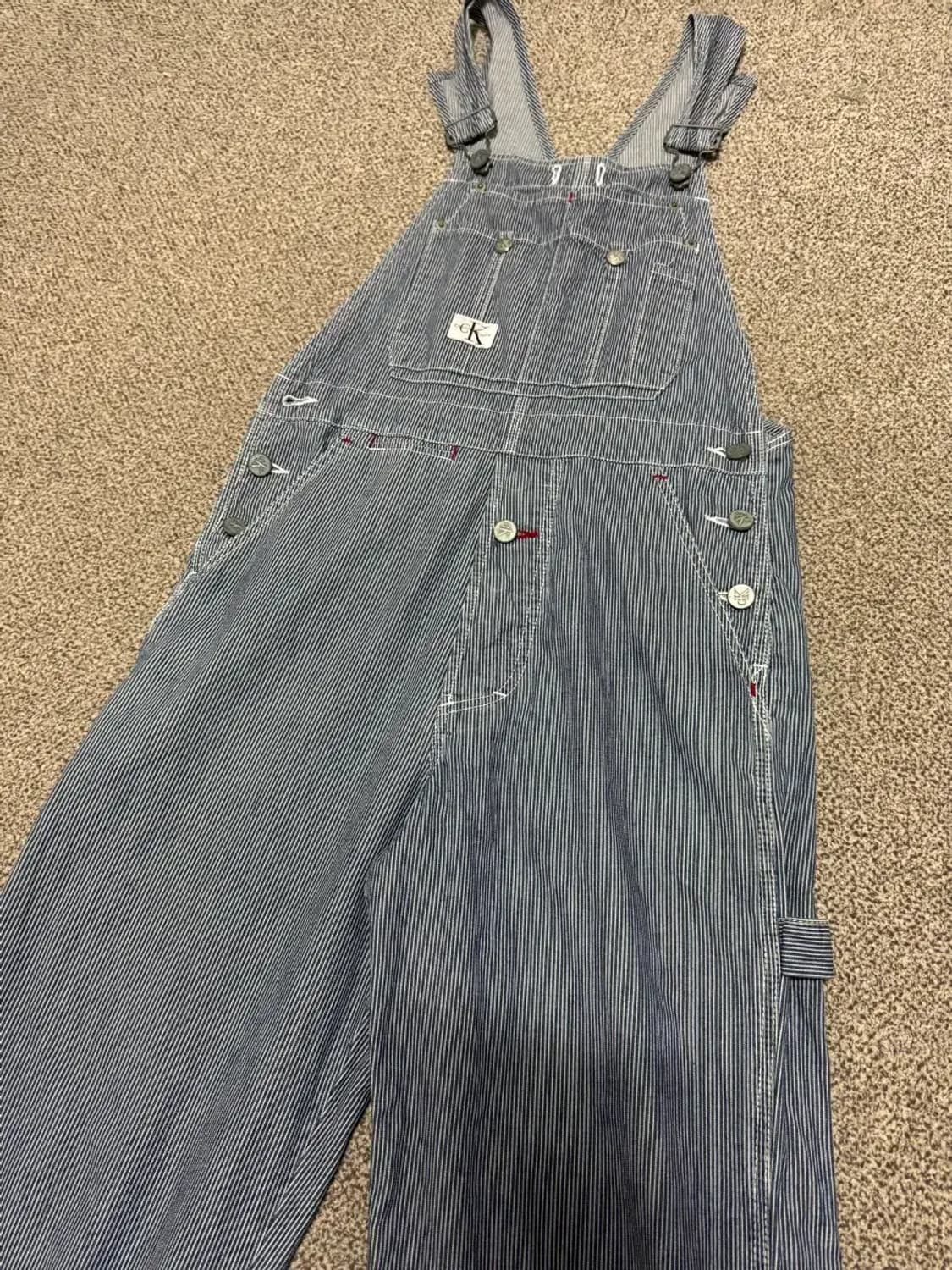 M 캘빈클라인 멜빵바디 오버롤 상품이미지2