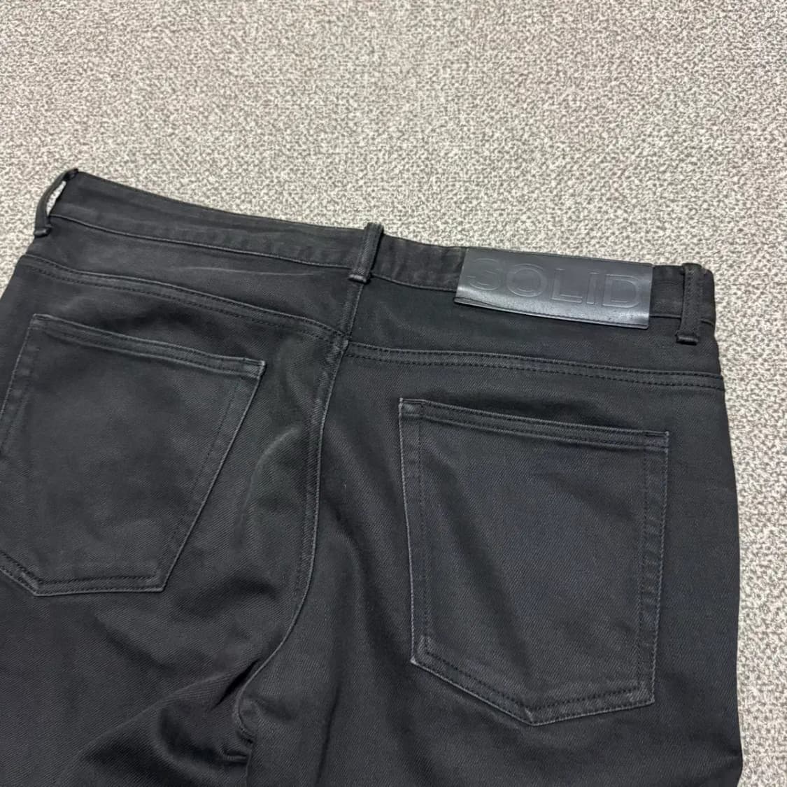 36 솔리드옴므 데님 바지 상품이미지3