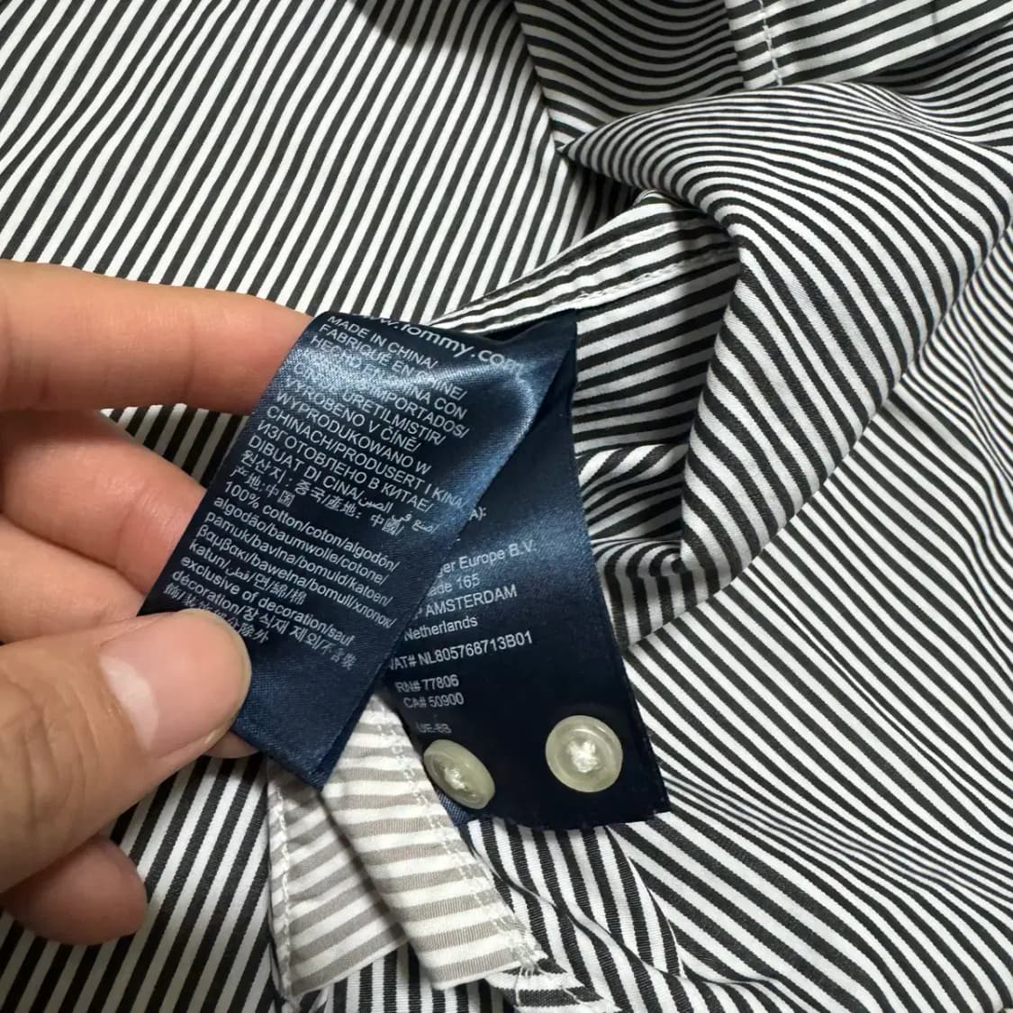 XL 타미힐피거 스트라이프 셔츠 상품이미지5