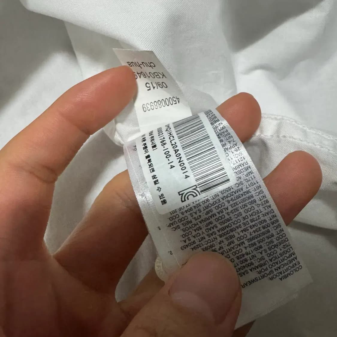 164 타미힐피거 화이트 셔츠 상품이미지4