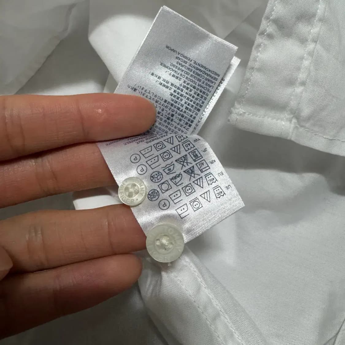 164 타미힐피거 화이트 셔츠 상품이미지5