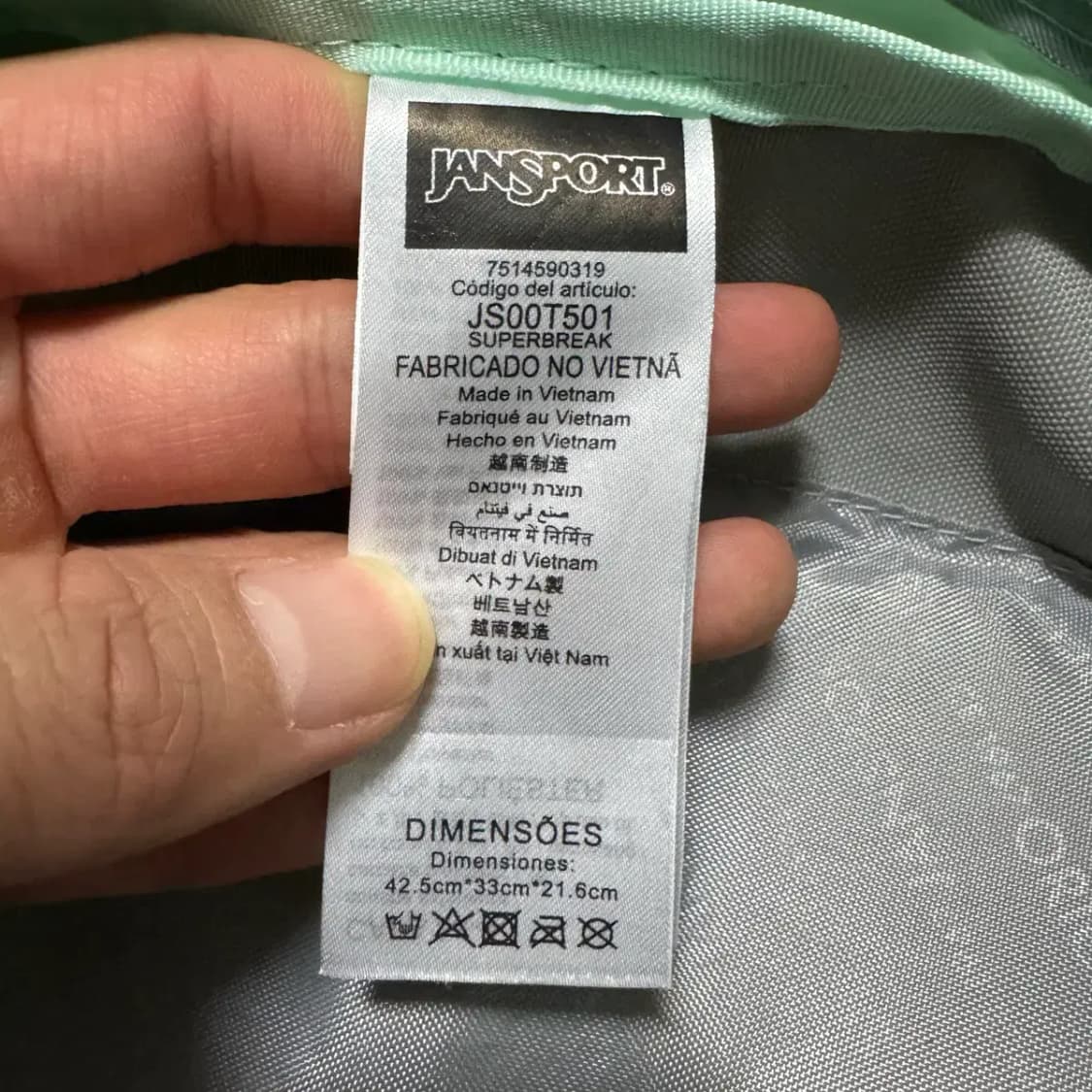 잔스포츠 슈퍼브레이크 백팩 가방 상품이미지6