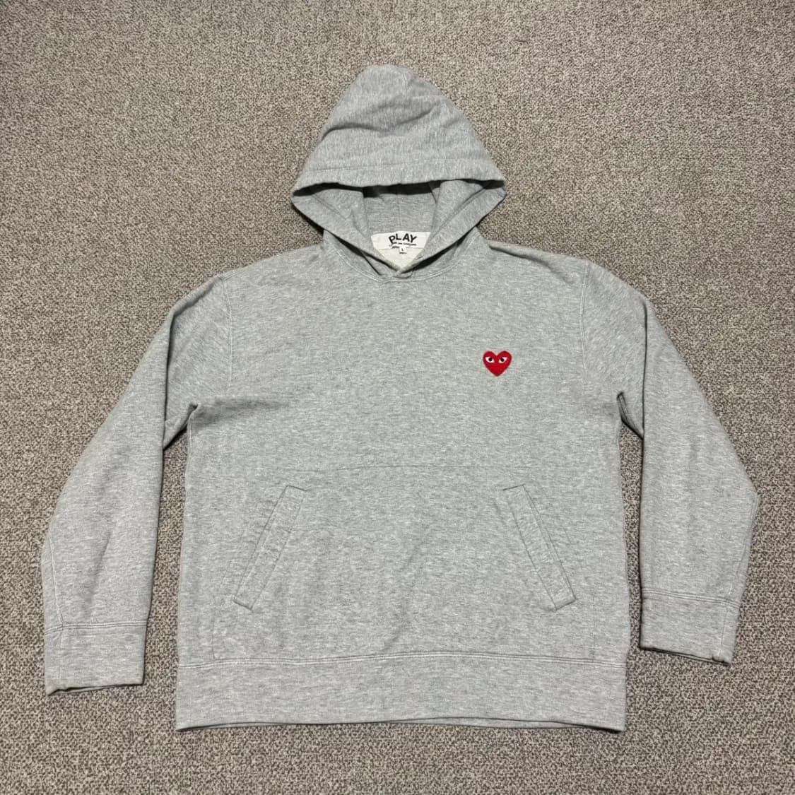 L 꼼데가르송 후드티 상품이미지1