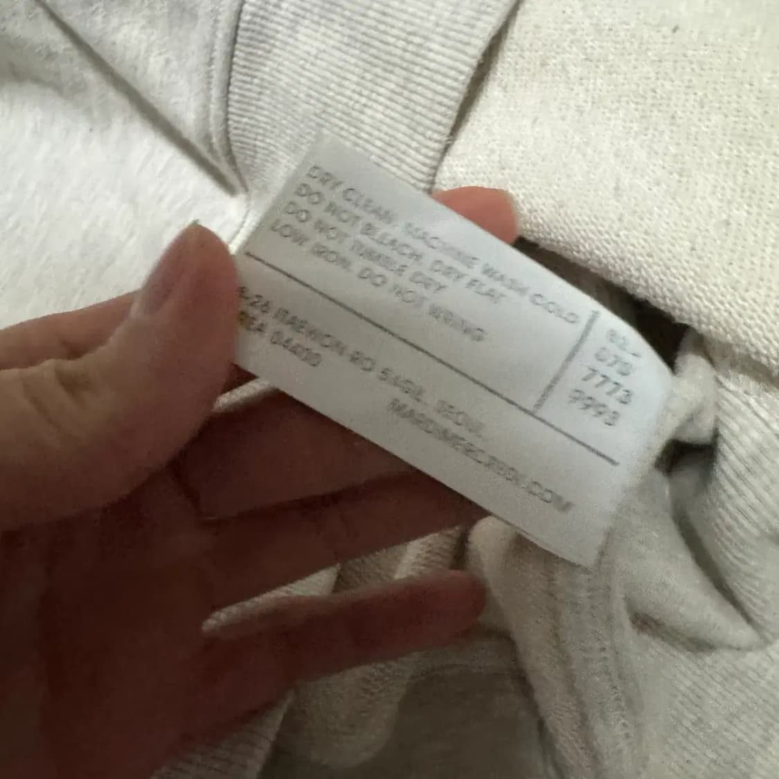 마르디 메크르디 맨투맨 상품이미지5