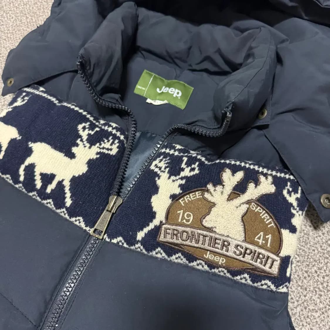 M 지프 조끼 패딩 상품이미지2
