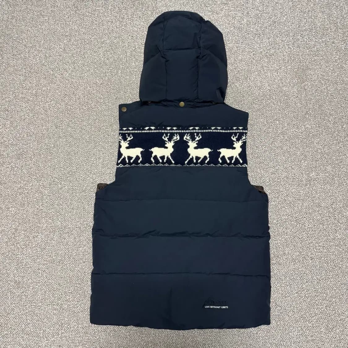 M 지프 조끼 패딩 상품이미지7