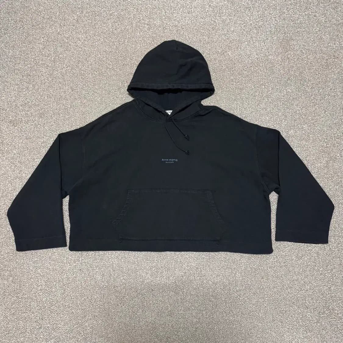 M 아크네스튜디오 크롭 후드티 상품이미지1