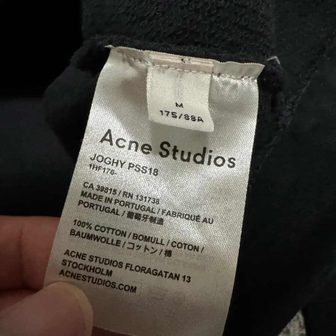 M 아크네스튜디오 크롭 후드티 상품이미지4