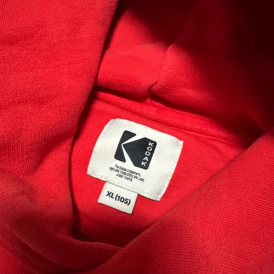 XL 코닥 후드티 , 상점내 같은 디자인 커플 후드 가능 상품이미지3