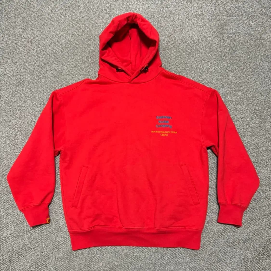 L 코닥 후드티 , 상점내 같은 디자인 커플 후드 가능 상품이미지1